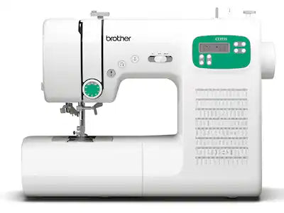 Brother - CE1155 Sewing Machine, 110 Stitches, Auto Start/Stop, LCD, 7 Feet