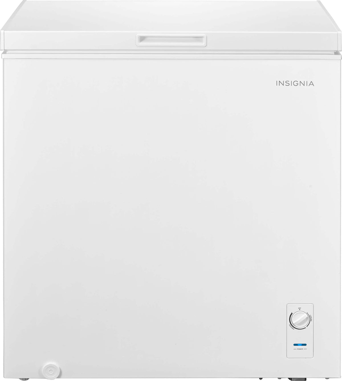 Insignia™ - 7 Cu. Ft. Garage-Ready Chest Freezer - White