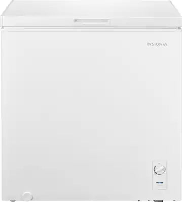 Insignia™ - 7 Cu. Ft. Garage-Ready Chest Freezer