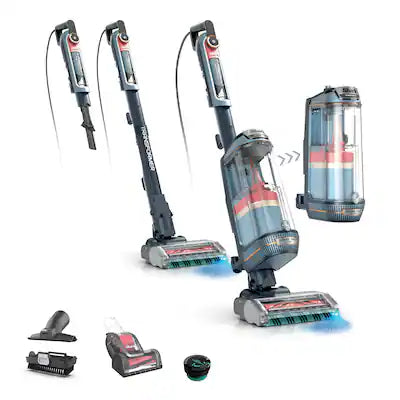 Shark - PowerDetect Transformer Upright Vacuum With DuoClean Detect, Reveal Technology and Self-Cleaning Brushroll