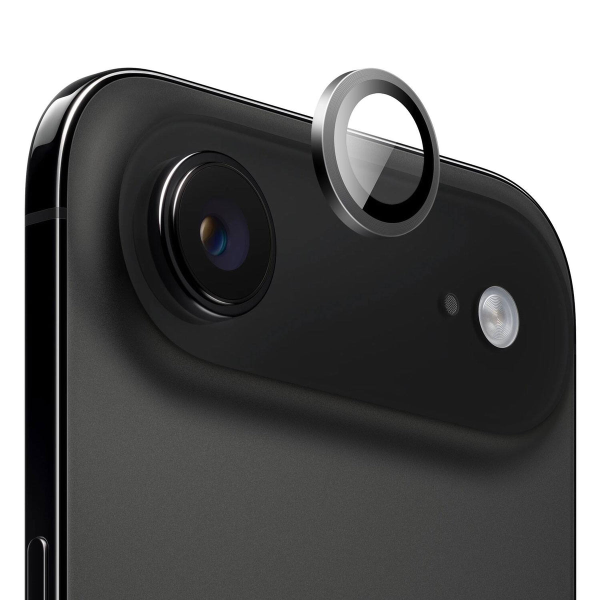 SaharaCase - Apple iPhone Air Camera Glass Protector | Titanium Body | Exact Color Match | 2Pack - Black