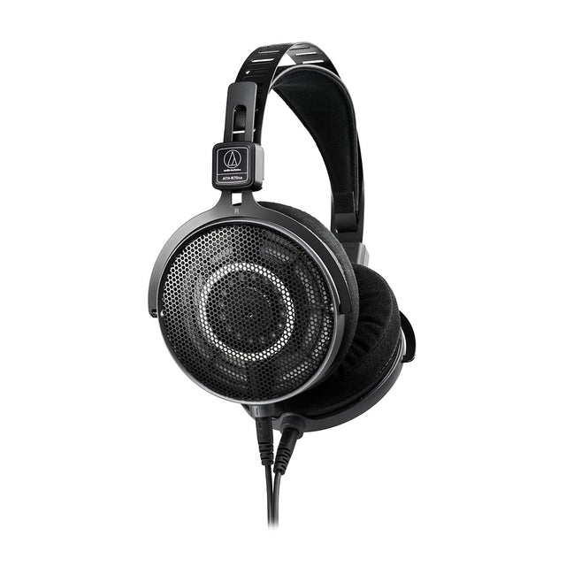 Front. Audio-Technica - Audio-Technica ATH-R70xa Professional Over-Ear Open-Back Reference Headphones - Black.