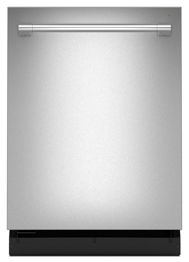 Front. Maytag - 24 inch Top Control Built-In Stainless Steel Tub Dishwasher with Heated Dry and 51 dBa - Stainless steel.