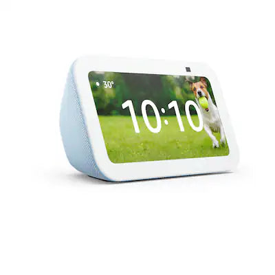 Amazon - Echo Show 5 (newest model), Smart display with Alexa+, 2x the bass and clearer sound