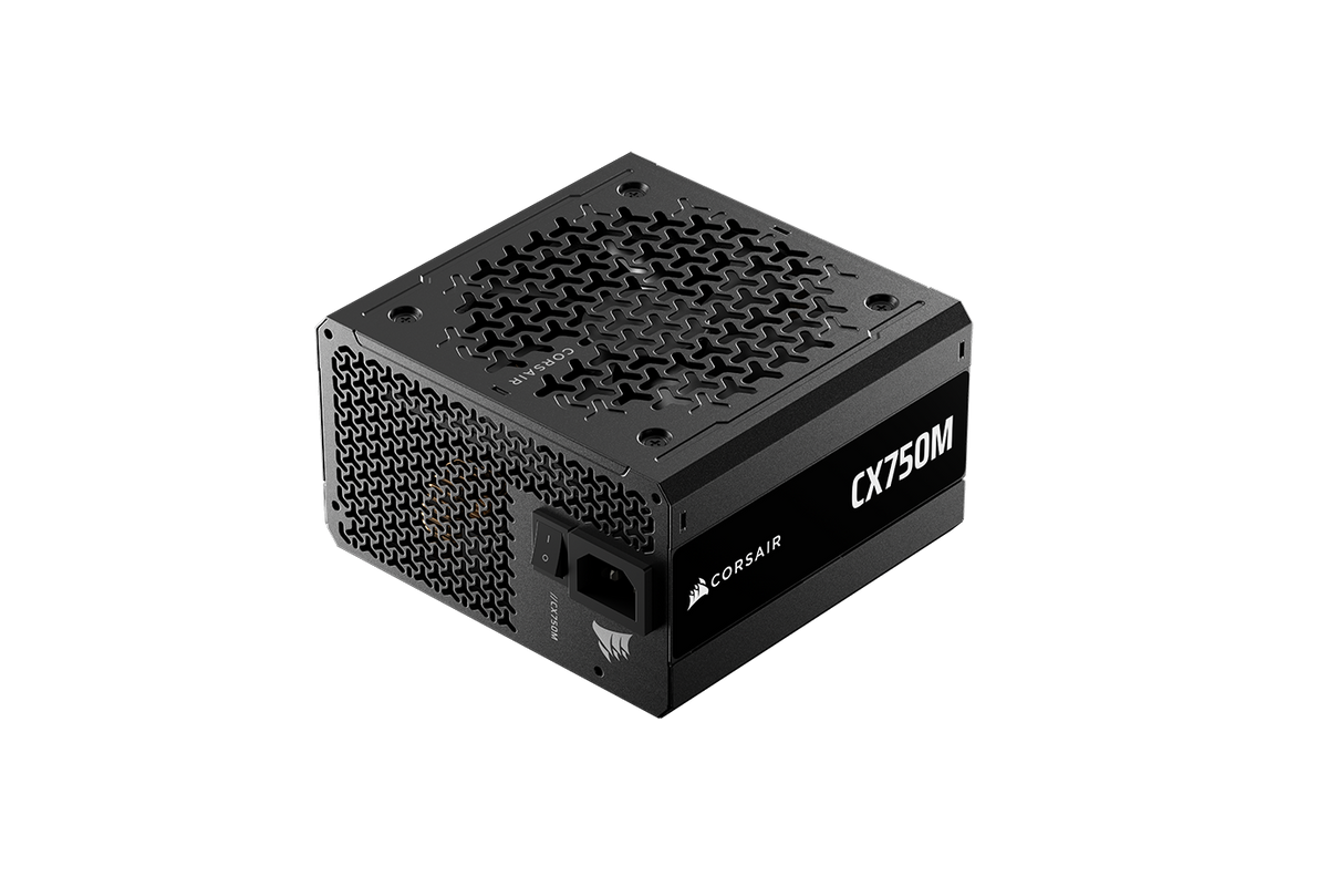 CORSAIR - CX-M Series CX750M Semi-Modular Low-Noise ATX 3.1 Power Supply - Black