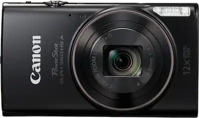 Canon - PowerShot ELPH 360 HS A Full HD Video 20.2-Megapixel Digital Camera