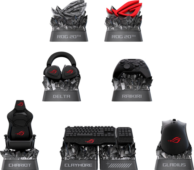 ROG 20TH TH ROG 20TH TH 6G  
L DELTA  
RAIKIRI  
G CHARIOT  
CLAYMORE + GLADIUS
