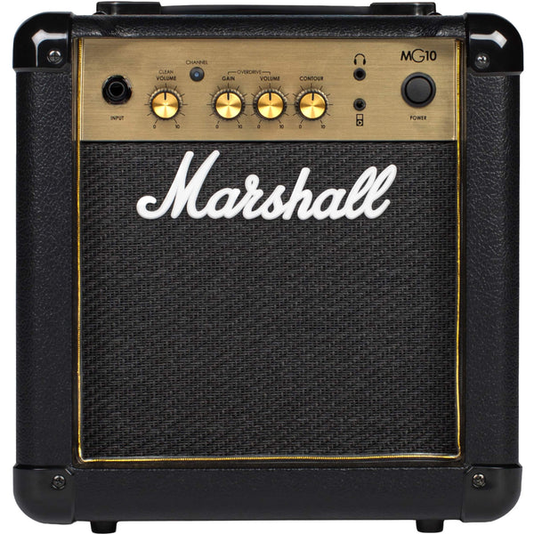 Marshall - MG10G 10W Combo Guitar Amp with Clean / Gain Channels and Contour Control - Black