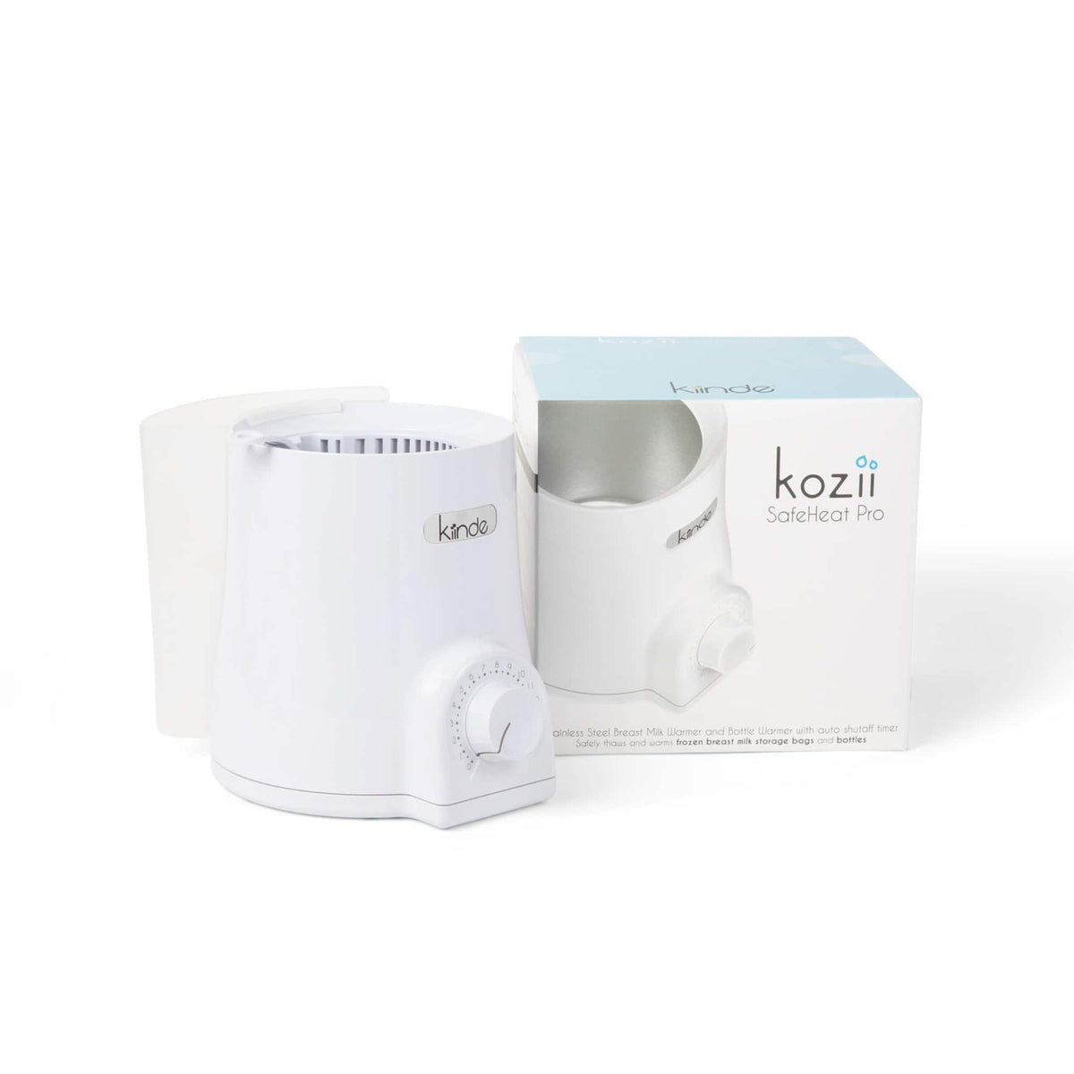 Kiinde - Kozii SafeHeat Pro Bottle Warmer - White