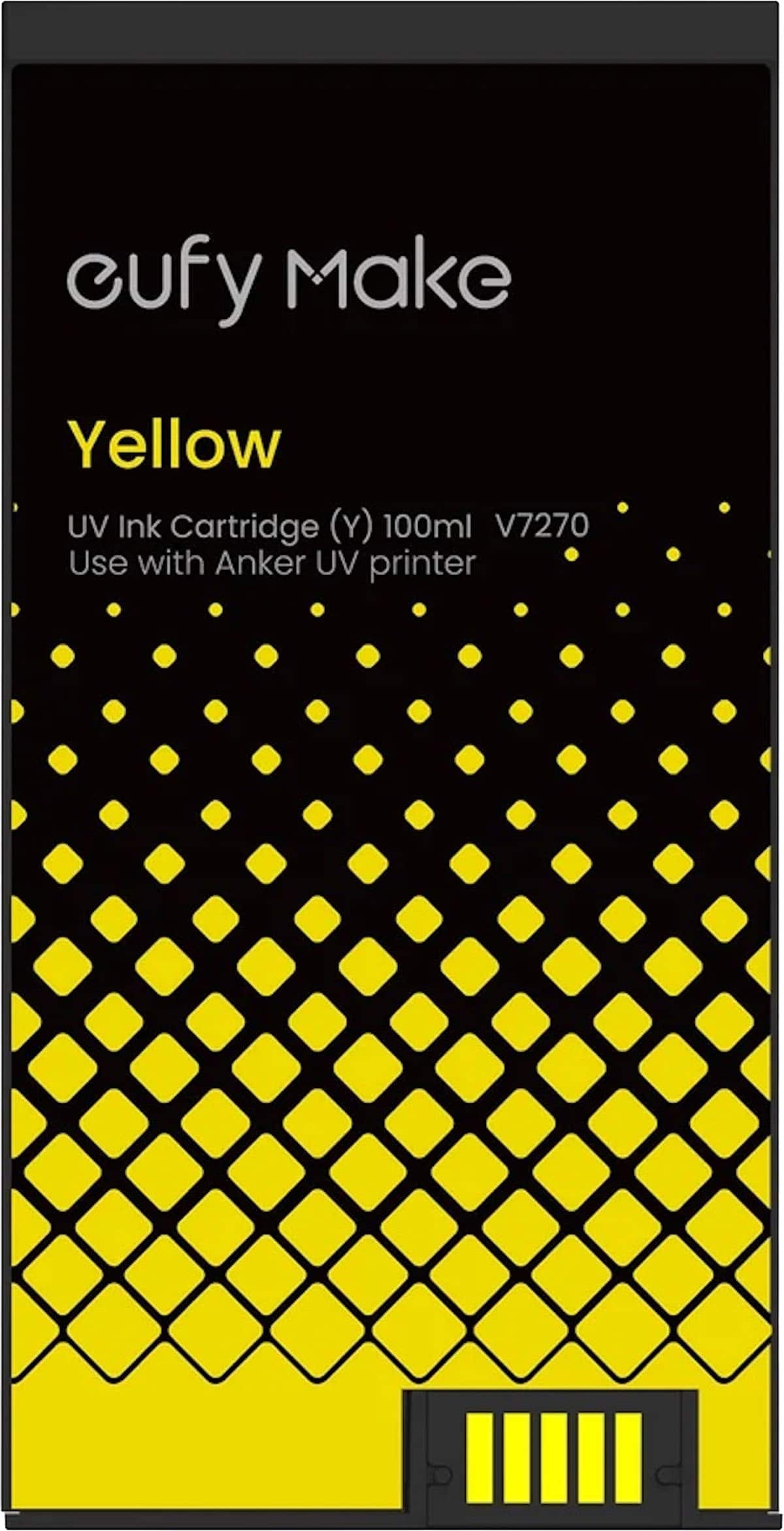 eufy - eufyMake UV Ink Cartridge for E1 Printer — 100 mL - V7270010 - Yellow