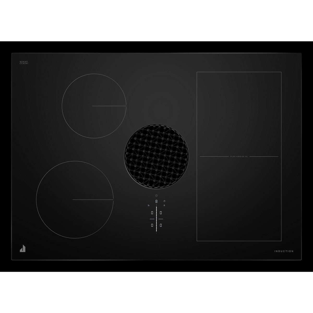 JennAir - 30 in. Wide 4 Element NextGen Downdraft Induction - Black