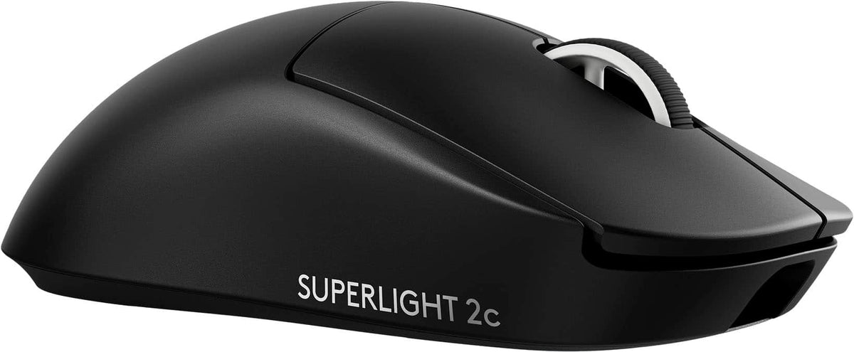 Logitech - PRO X SUPERLIGHT 2c LIGHTSPEED Lightweight Compact Wireless Optical HERO 2 Sensor 44 000 DPI Gaming Mouse for PC - Wireless - Black