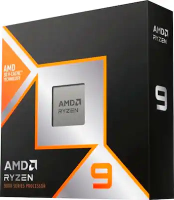 AMD - Ryzen 9 9950X3D 16-Core - 32-Thread 4.3 GHz (5.7 GHz Max Boost) Socket AM5 PCI Express 5.0 Unlocked Desktop Processor