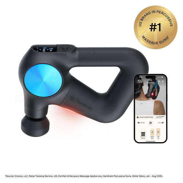 1200 i IN BRAND PERCUSSIVE US #1 MASSAGE GUNS*  
Source: Circana, LLC, Retail Tracking Service, US, Comfort & Recovery Massage Appliances, Handheld Percussive Guns, Dollar Sales, Jan - Aug 2025.