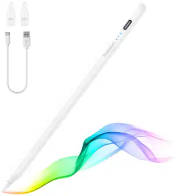 Tronsmart - Kreda 10 Active Stylus Pen, Digital Pencil for Apple iPad 2018-2025, iPad Pro, iPad Air & iPad mini, Tilt Sensitivity