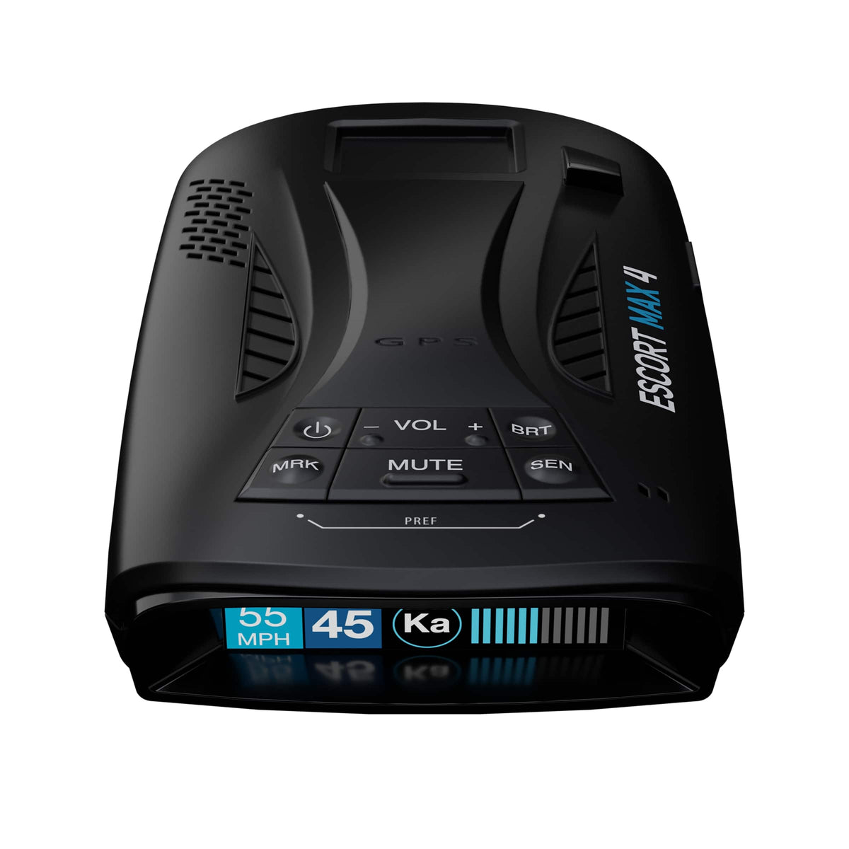 Escort - MAX 4 Radar and Laser Detector, works with Apple CarPlay/Android Auto - Black