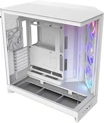 NZXT - H9 Flow RGB 2025 ATX Mid-Tower Dual-Chamber PC Case