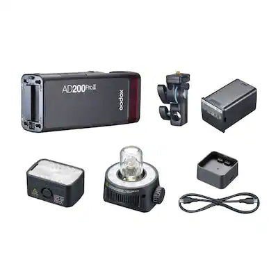 Godox - AD200 PRO II TTL Pocket Flash Kit