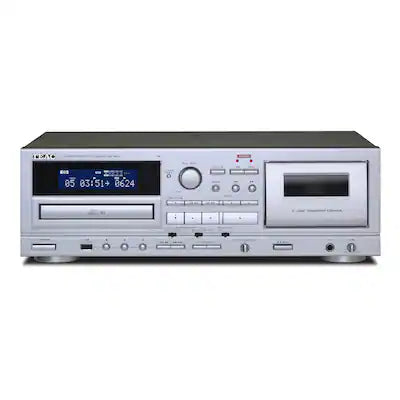 TEAC - AD-850-SE Cassette Deck & CD Player with Microphone Input & Digital Recording