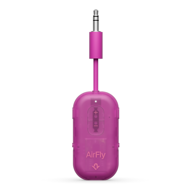 Front. Twelve South - Twelve South Airfly Pro 2 Translucent (Fuchsia).
