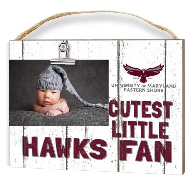 Ce 1086 University of Maryland Eastern Shore Cutest Little Hawks Fan