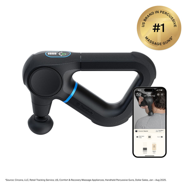 Therabody - Theragun Prime (6th Generation) - Powerful Massage In A Durable, Impact-Resistant Design For Reliable Recovery - Black