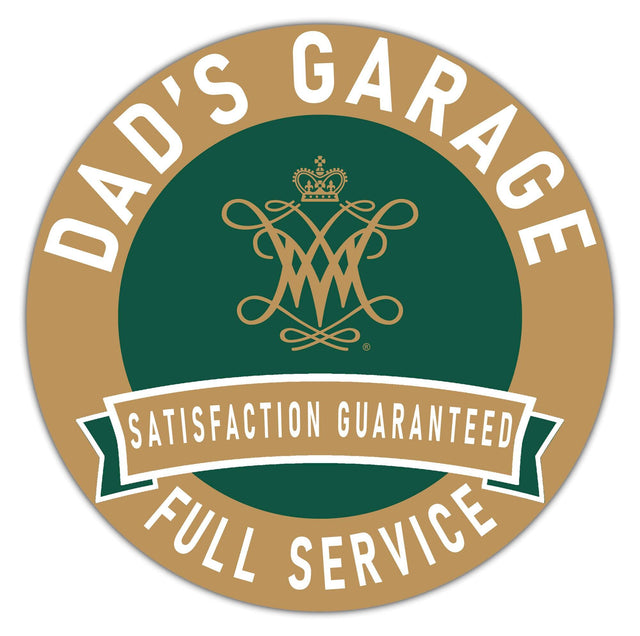 DAD'S GARAGE  
SATISFACTION GUARANTEED  
FULL SERVICE