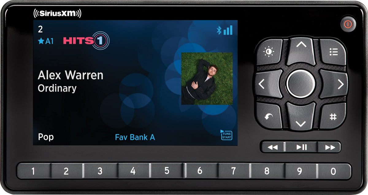 SiriusXM - Roady BT Satellite Radio - Black
