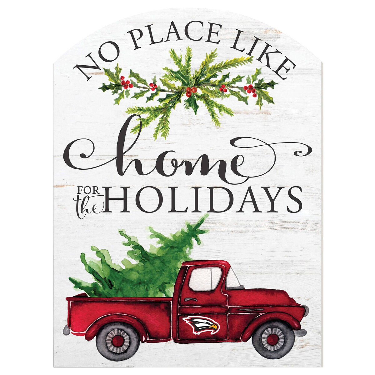 Jardine - Polk State College Eagles 16'' x 22'' Holiday Marquee Sign - White