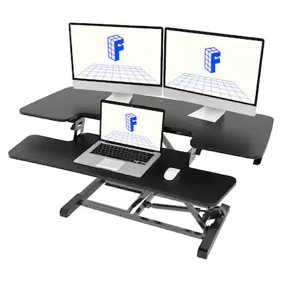 FlexiSpot - M7 Series 40"W Manual Adjustable Standing Desk Converter