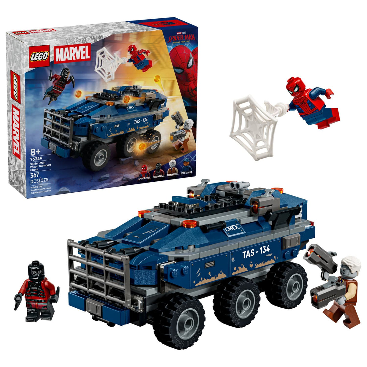 LEGO - Marvel Spider-Man Prison Transport Chase 76349