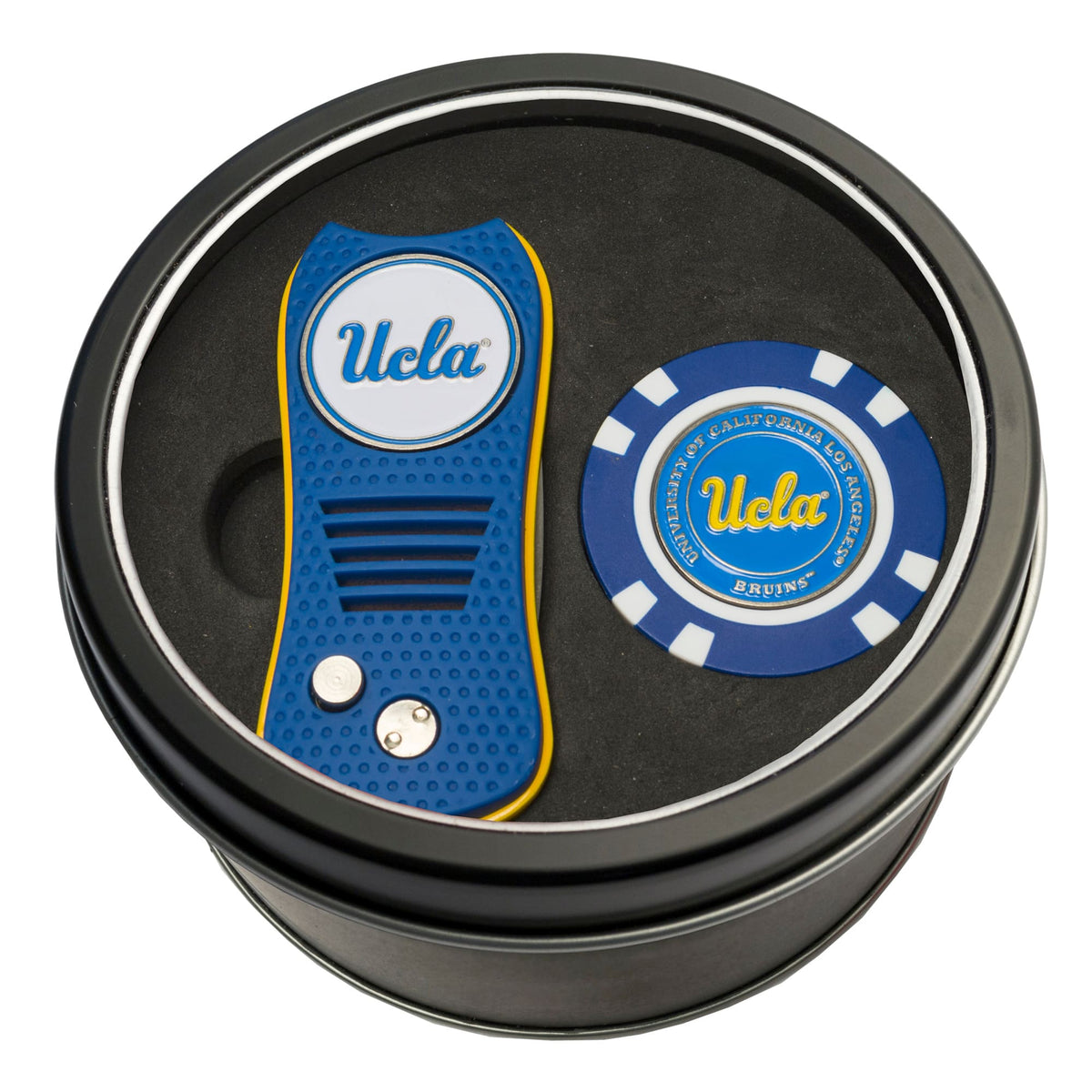 Team Golf - UCLA Bruins Switch Chip Golf Tin Set - Multicolor