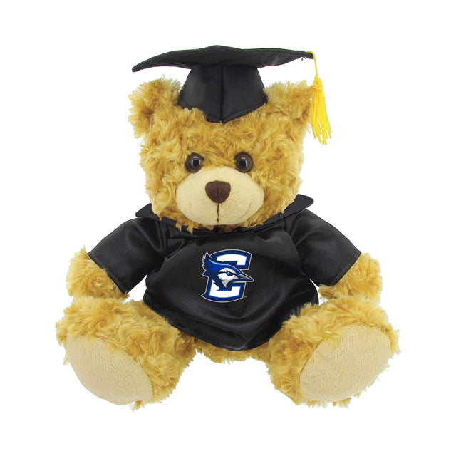 Front. Jardine - Creighton Bluejays 12'' Graduation Plush Bear - Oatmeal.