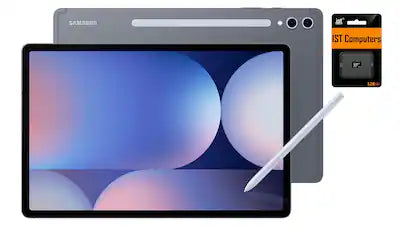 Samsung - Galaxy Tab S10+ - 12.4" AMOLED 2K+ 120Hz 256GB - 128GB IST SD Card - Wi-Fi - with S-Pen - Galaxy AI