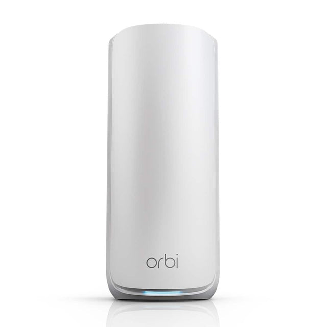 Front. NETGEAR - NETGEAR Orbi 870 Series WiFi 7 Mesh System, 21 Gbps, Add-on Satellite - White.