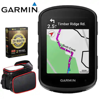Garmin - Edge 540, Compact GPS Cycling Computer, Device Only + 26 Months Protection Bundle