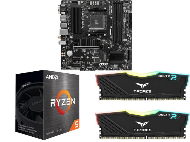 CDDO 15000 BOUST CORE DON msi AMDA AMD2 AMDL RYZEN PROCESSOR ses NA IACLUDES 1 AMAD 5 OAM FN A MIGK- RYZEN M-PERFORMANCE PROCESSOR THEROAAL SOLUZION SERIES 5000 DELTA P TFORCE 03E103 ... 31-333.11 te DELTA P TFORCE

Corrected:

CDDO 15000 BOOST CORE DON msi AMD Ryzen 5 Processor includes 1 AMD Ryzen 5 Processor and high-performance AMD Wraith Thermal Solution. MSI motherboard, T-Force Delta R RAM.