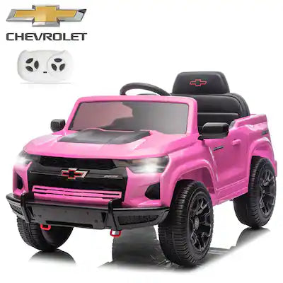 Winado - Licensed Chevrolet Colorado Electric Car for Kids, 12V Ride on Toys for Toddlers w/ Remote Control, Battery Powered Car