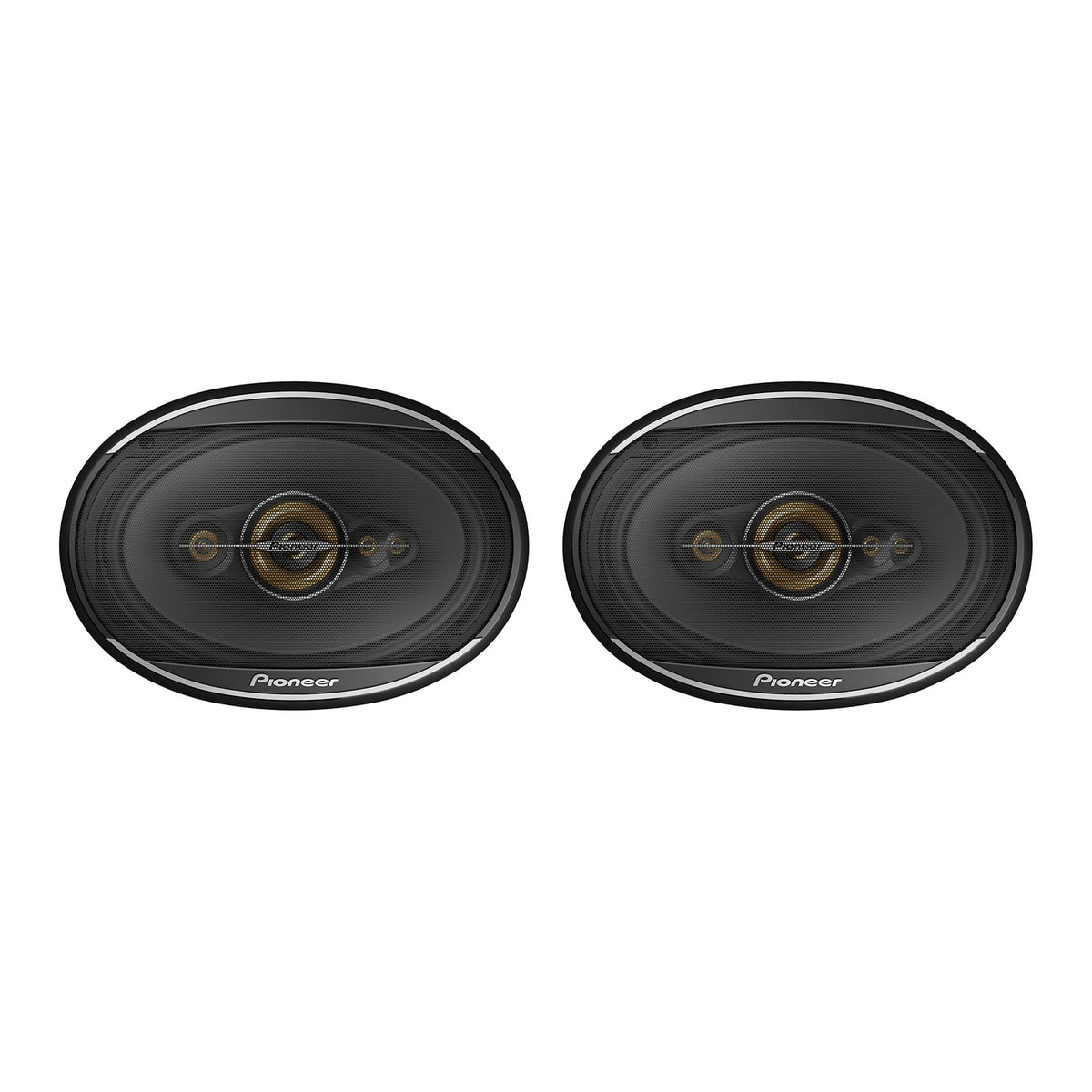 Pioneer - TS-A6991F 6" x 9" 700-Watt 5-Way Full-Range Coaxial Speakers, Max Power, 2 Pack - Black
