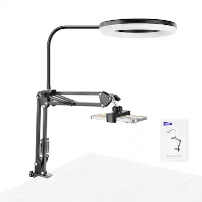 Neewer - N41 8" Ring Light, Desk Clamp