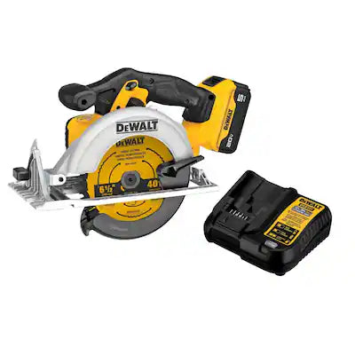 Dewalt - 20V MAX 6-1/2-Inch Circular Saw Kit, with 5.0-Ah Battery and Charger