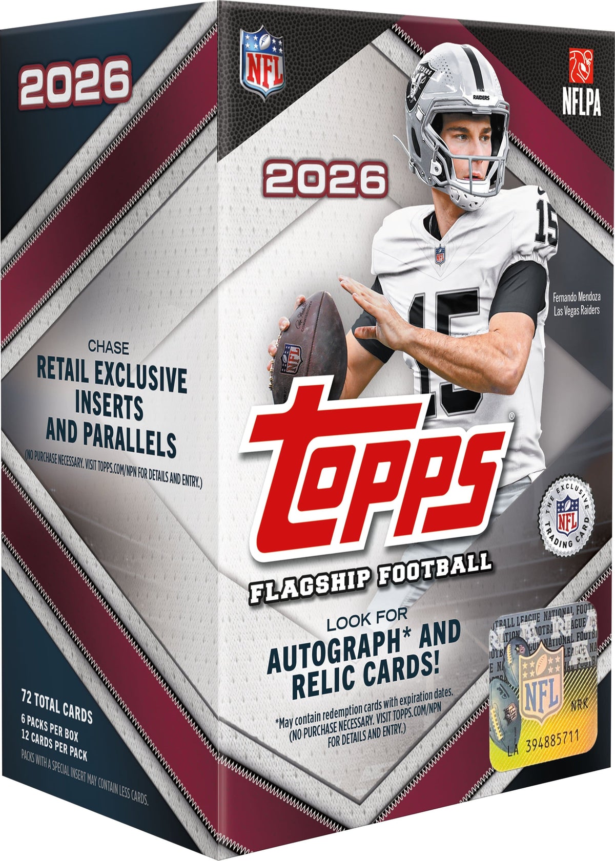 2026 Topps Flagship Football Value Box