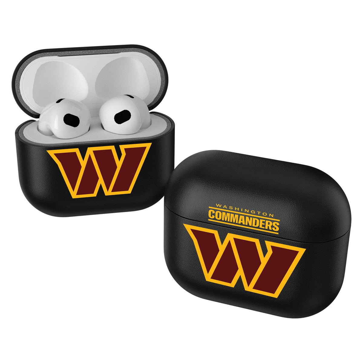 Keyscaper - Washington Commanders Washington Commanders Insignia AirPods 3rd Gen Case Cover - Black