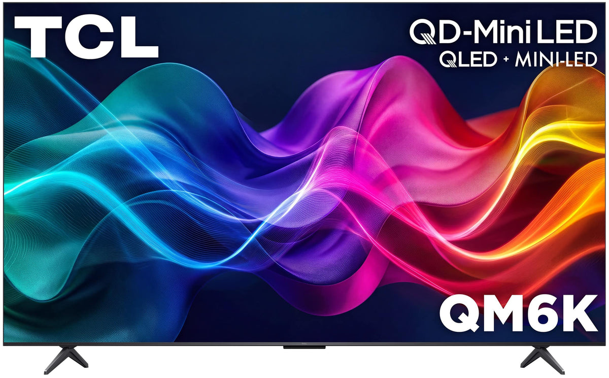 TCL - 85" Class QM6K Series 4K UHD HDR QD Mini LED Smart TV with Google TV (2025)