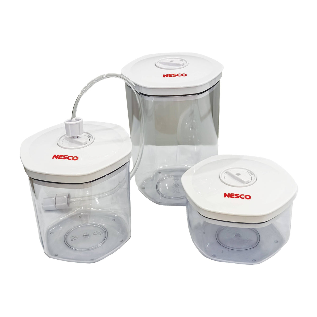 Nesco - 3-Piece Vacuum Canister Set