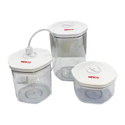 Nesco - 3-Piece Vacuum Canister Set