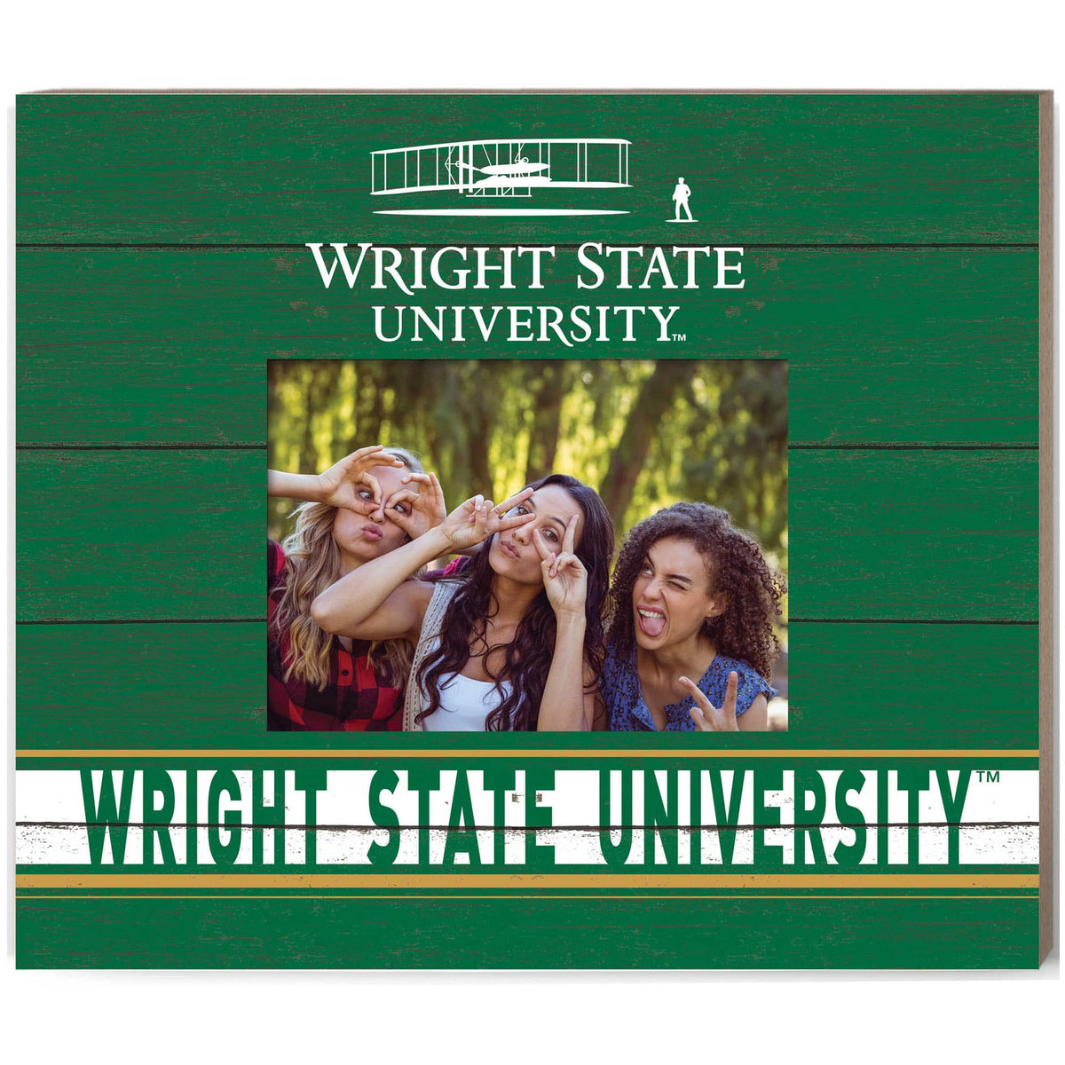 Jardine - Wright State Raiders 11'' x 13'' Team Spirit Scholastic Picture Frame - Green