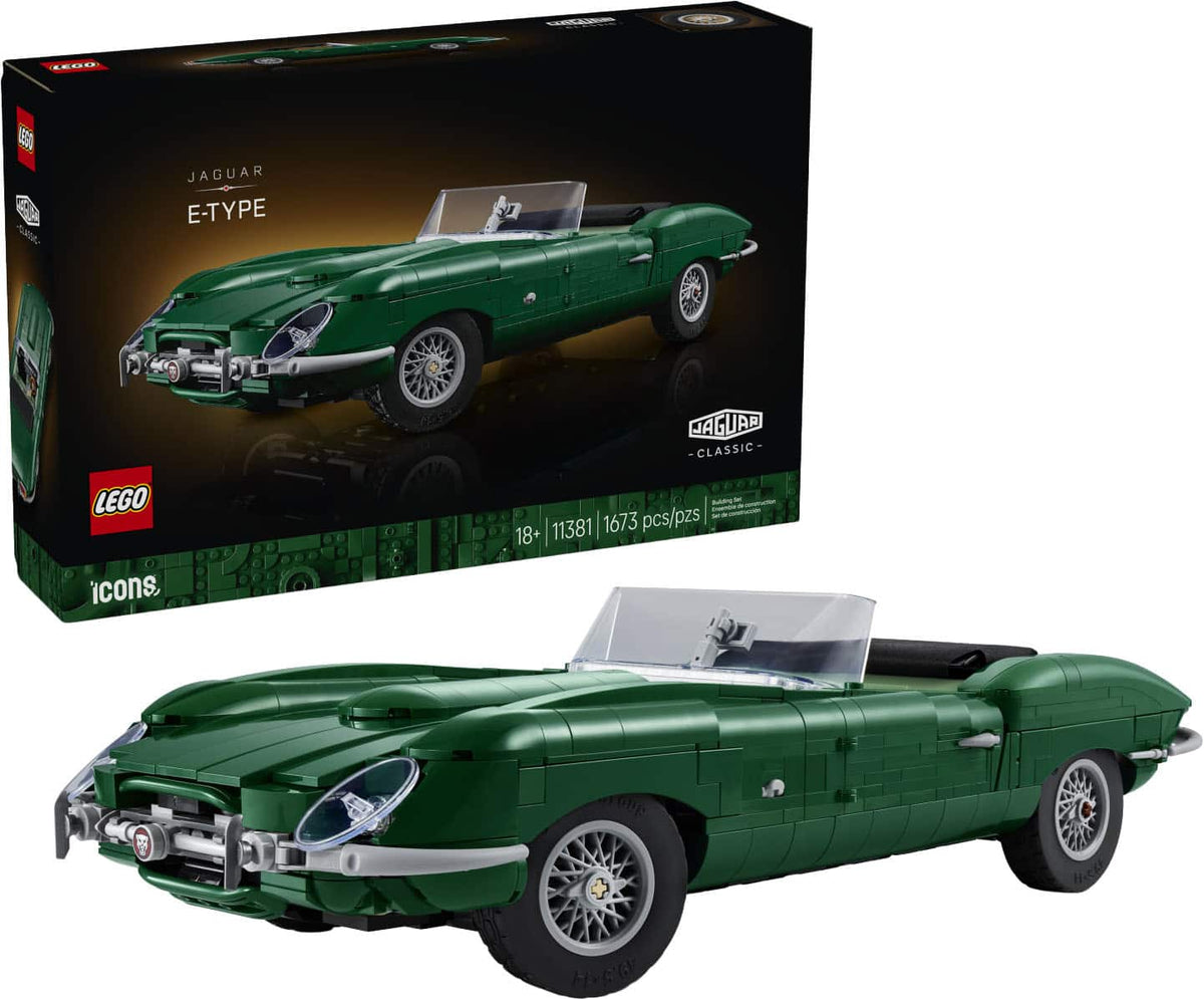LEGO - Icons Jaguar E-Type Building Set 11381