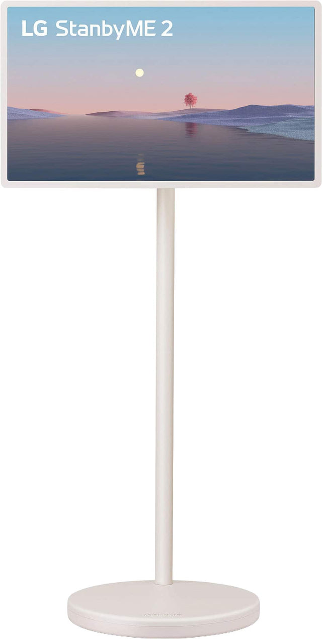 Front. LG - LG StanbyME 2 - 27” Class LED QHD Smart webOS Portable and Detachable Touch Screen with Full Swivel Rotation (2025).