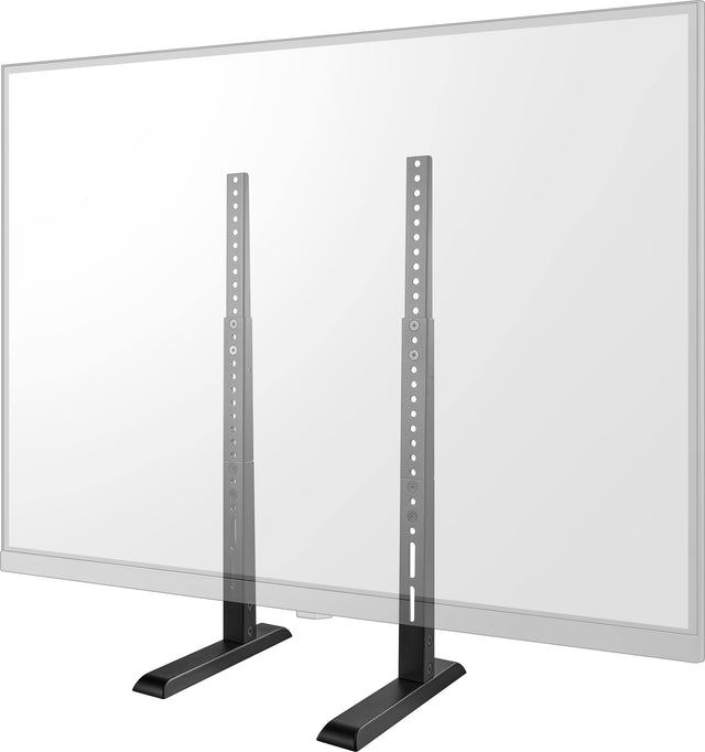 Front. Insignia™ - Universal TV Feet Replacement Kit for TVs 49 -77" or 100 lbs - Black.